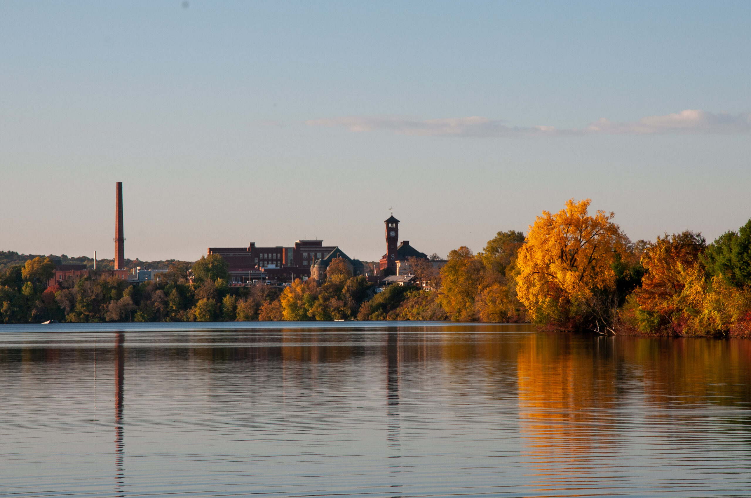 Campus From Lake Menomin Campus From Lake Menomin